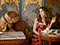 Jeremy Conway Design for HBO's Sex and the City, Paris Cafe Detail